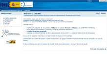 Tablet Screenshot of circa.administracionelectronica.gob.es